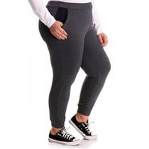 Calça Moletom Feminina Cereja Rosa Curves Calça Moletom Feminina Cereja Rosa Curves