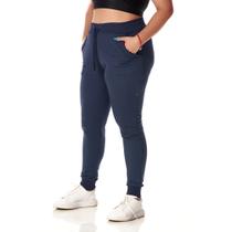 Calça Moletom Feminina Confortável Quentinha Estilosa Macia Moda Frio Casual