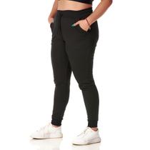 Calça Moletom Feminina Confortável Quentinha Estilosa Macia Moda Frio Casual