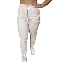 Calça Moletom Feminina Gangster Hello Kitty Com Punho Calça Moletom Feminina Gangster Hello Kitty Com Punho