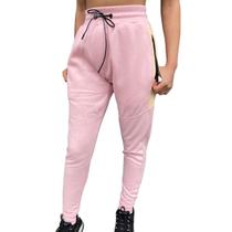 Calça moletom feminina premium cintura alta overcore