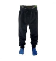 Calça Moletom Flanelada Infantil Menino E Menina 2 Ao 10