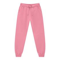 Calça Moletom Flanelada Rosa