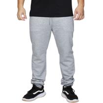 Calça Moletom Flanelado Jogger Adulto Plus Size Unissex