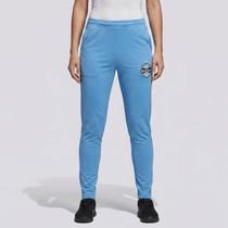 Calça Moletom Grêmio Slim Fit Esportiva Feminina Azul