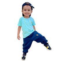 Calça Moletom Infantil Flanelado Roupa Criança Menino Menina