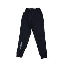 Calça Moletom Infantil Freesurf Leaf Preta - 1308