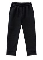Calça Moletom Infantil KYLY Original - Flanelada / Forrada , Com Punho, Algodão