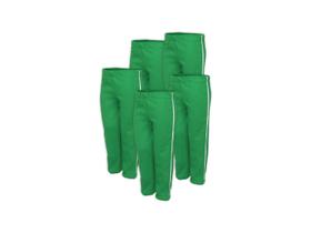 Calça Moletom Infantil Masculina Punho Flanelada Kit 5 Verde Bandeira Calça Moletom Infantil Masculina Punho Flanelada Kit 5 Verde Bandeira