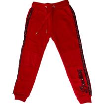 Calça Moletom Infantil Menina Com Bordado Na Perna Elastico Calça Moletom Infantil Menina Com Bordado Na Perna Elastico