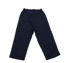 Calça Moletom Infantil Menino Azul Flanelado Malwee 0076 Calça Moletom Infantil Menino Azul Flanelado Malwee 0076