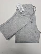 Calça Moletom Infanto Juvenil Jogging Masculina Sem Punho Malwee 91360.