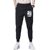 Calça Moletom Jogger Demon Slayer Kimetsu No Yaiba Anime Mangá Unissex
