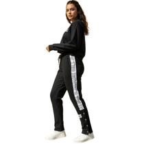 Calça Moletom Jogger Feminina Estilosa Para Looks Casuais Calça Moletom Jogger Feminina Estilosa Para Looks Casuais