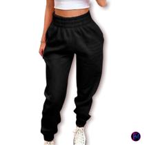 Calca Moletom Jogger Feminina Tunbir Gringa Sport Blogueira