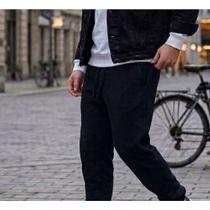 Calça Moletom Jogger Masculina Com Bolso Felpada Premium Outono Inverno Calça Moletom Jogger Masculina Com Bolso Felpada Premium Outono Inverno