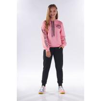 Calça Moletom Juvenil Menina Básica Pulla Bulla Ref. 49819