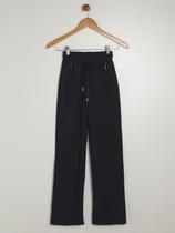 Calça Moletom Juvenil Para Menina - MARINHO Calça Moletom Juvenil Para Menina - MARINHO