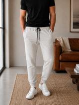 Calça Moletom King&Joe Básica Cinza Mescla Tamanho:44Cor:Cinza Calça Moletom King&Joe Básica Cinza Mescla Tamanho:44Cor:Cinza