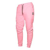 Calça Moletom Masculina 3 Bolsos Jogger Básico Casual
