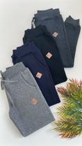 Calça Moletom Masculina Adulto - Tam P ao GG