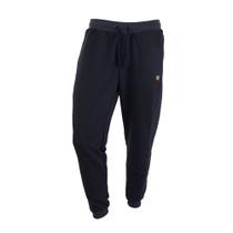 Calça Moletom Masculina Applicato Preta - APT3756