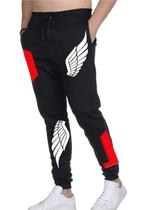 Calça moletom masculina e feminina angelical Calça moletom masculina e feminina angelical