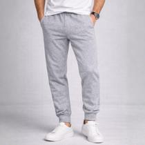 Calça Moletom Masculina Jogger Com Punho Calça Moletom Masculina Jogger Com Punho