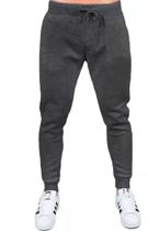 Calça Moletom Masculina Jogger Slim Fit Básica Lisa