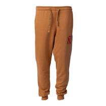 Calça Moletom Masculina Over Surf Punho Monograma Caramelo Calça Moletom Masculina Over Surf Punho Monograma Caramelo
