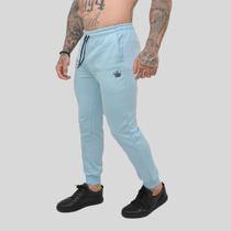 Calça Moletom Masculina Skinny Slin Sport Coroa e Cordão