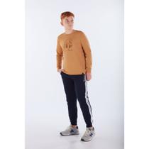 Calça Moletom Menino Juvenil Pulla Bulla Ref. 52973 Cor:Azul MarinhoTamanho:12 Calça Moletom Menino Juvenil Pulla Bulla Ref. 52973 Cor:Azul MarinhoTamanho:12
