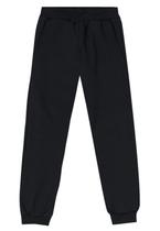 Calça Moletom Menino Preto Brandili