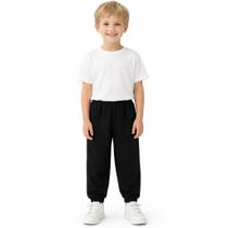 Calça Moletom Peluciada Algodão Infantil Juvenil 4 ao 16