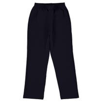 Calça Moletom Preta Flanelada Malwee Kids