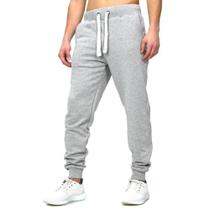 Calça Moletom Punho Street Sport Masculina Dia a Dia Macia Calça Moletom Punho Street Sport Masculina Dia a Dia Macia
