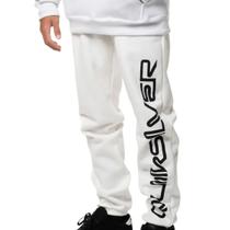 Calça Moletom Quiksilver Omni Action 280G Branco Calça Moletom Quiksilver Omni Action 280G Branco