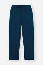 Calça Moletom Reta Infantil Menino Marinho Divertto Calça Moletom Reta Infantil Menino Marinho Divertto