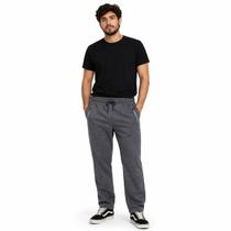 Calça Moletom Reta Masculina Broken Rules 160106 Chumbo Calça Moletom Reta Masculina Broken Rules 160106 Chumbo