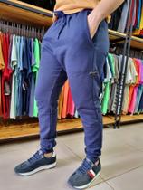 Calça moletom rock&soda marinho masculina
