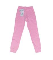 Calça Moletom Rosa Hrradinhos Tam.8 Calça Moletom Rosa Hrradinhos Tam.8