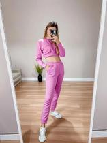 Calça Moletom Rosa