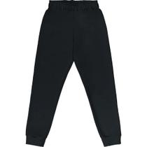 Calça Moletom Roupa Infantil Kyly Tradicional Sem Felpa Barra Lisa Sem Estampa Unissex