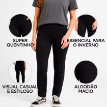 Calça Moletom Unissex Algodão Flanelado Conforto e Estilo Casual
