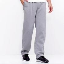 Calça Moletom Unissex Flanelada Algodão com bolsos Calça Moletom Unissex Flanelada Algodão com bolsos