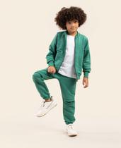 Calça Moletom Verde Bugbee Calça Moletom Verde Bugbee