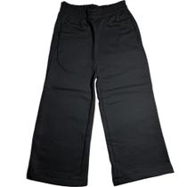 Calça Moletom Wide Leg Infantil Menina Confortável Prática CMKids Calça Moletom Wide Leg Infantil Menina Confortável Prática CMKids