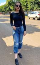 Calça MOM Baixa Jeans Vclothing Tam 38 Calça MOM Baixa Jeans Vclothing Tam 38