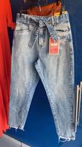 Calça Mom Feminina Sawary Jeans- Tamanho: 38