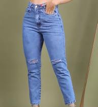 Calça Mom Jeans Feminina Calça Mom Jeans Feminina